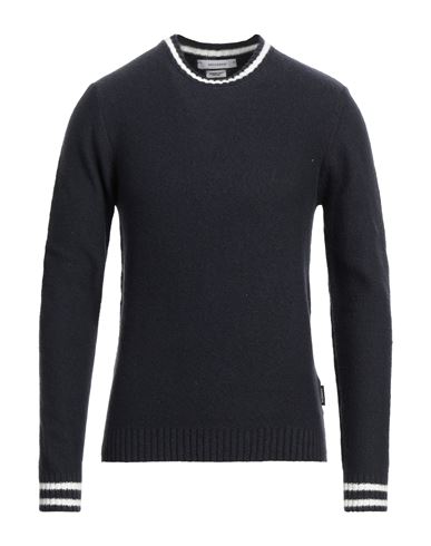 Gazzarrini Man Sweater Midnight Blue Size S Cotton, Acrylic, Polyester, Elastane