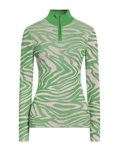 Shop Stine Goya Woman Turtleneck Light Green Size S Viscose, Polyester