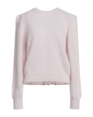 Semicouture Woman Sweater Light Pink Size M Alpaca Wool, Mohair Wool, Polyamide