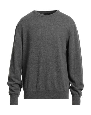 Alpha Studio Man Sweater Grey Size 46 Cashmere