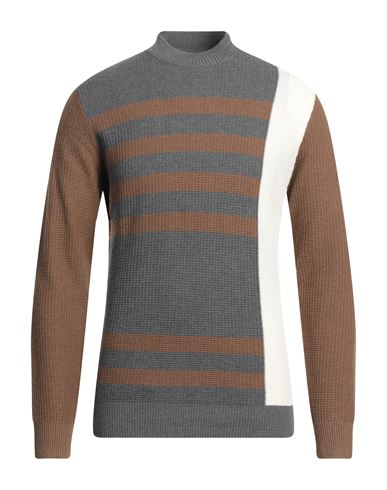 Hamaki-ho Man Sweater Grey Size Xxl Polyester, Nylon, Viscose, Acrylic, Wool