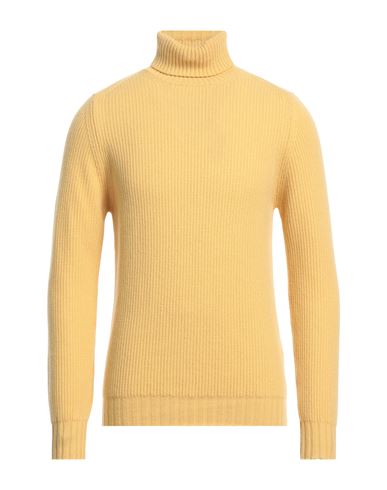 ALPHA STUDIO ALPHA STUDIO MAN TURTLENECK YELLOW SIZE 44 CASHMERE