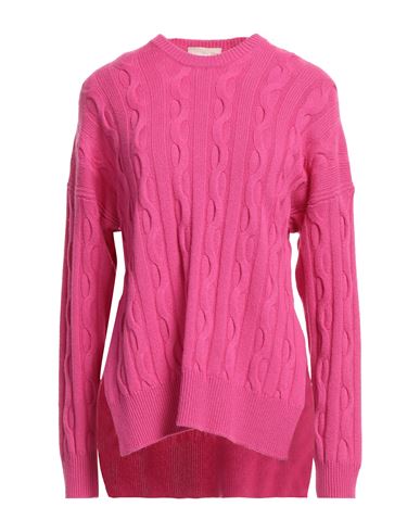 Drumohr Woman Sweater Fuchsia Size S Cashmere In Pink