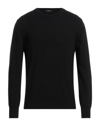 Alpha Studio Man Sweater Black Size 44 Cashmere