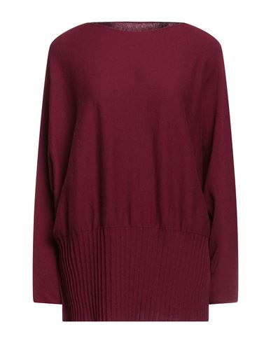 Liviana Conti Woman Sweater Garnet Size S Virgin Wool In Red