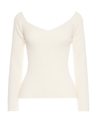 Khaite Woman Sweater Ivory Size L Viscose, Polyester, Polyamide In White