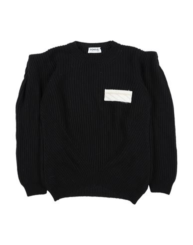 DONDUP DONDUP TODDLER GIRL SWEATER BLACK SIZE 4 VISCOSE, MERINO WOOL, POLYAMIDE, CASHMERE 