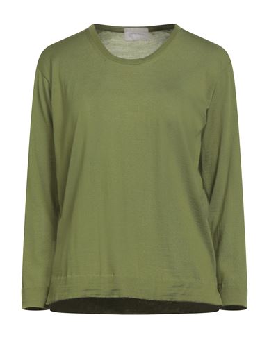 Drumohr Woman Sweater Green Size Xs Super 140s Wool In Green