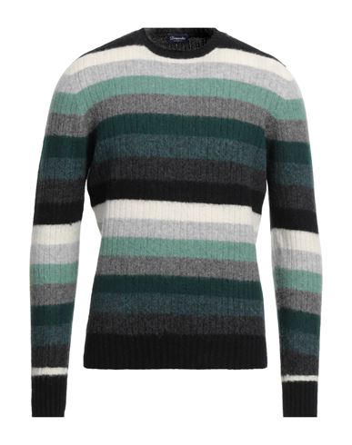 Drumohr Man Sweater Black Size 44 Lambswool