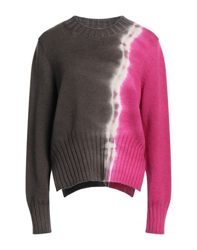 Liviana Conti Woman Sweater Fuchsia Size 10 Virgin Wool In Pink