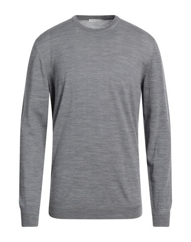 Grey Daniele Alessandrini Man Sweater Grey Size 44 Wool