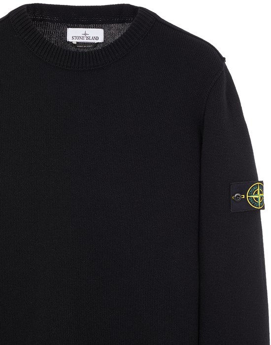 Stone island knitwear on sale black