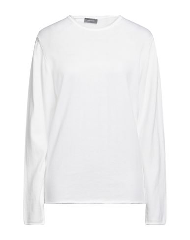 ROSSOPURO ROSSOPURO WOMAN SWEATER WHITE SIZE 14 COTTON