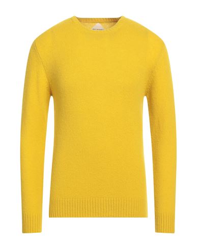 Roy Rogers Roÿ Roger's Man Sweater Ocher Size Xxl Wool In Yellow