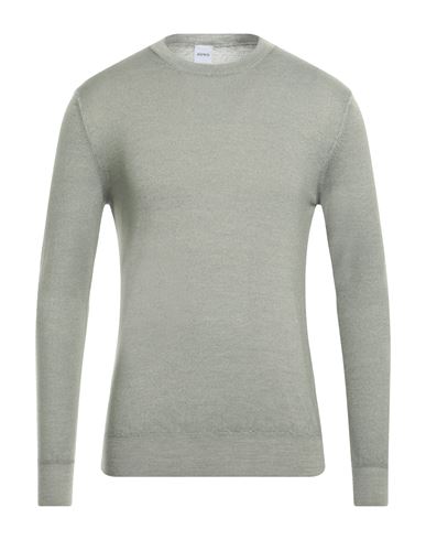 Shop Aspesi Man Sweater Light Green Size 42 Wool