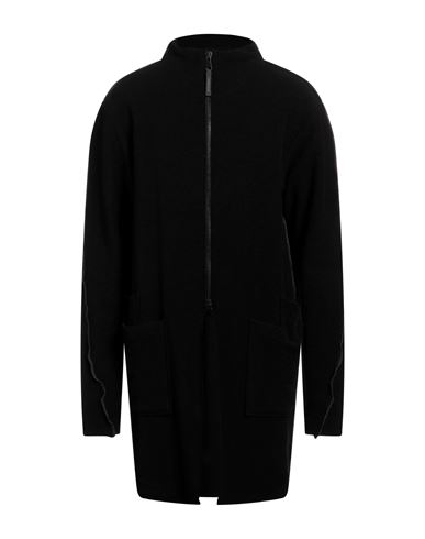 Nostrasantissima Man Cardigan Black Size M Acrylic, Virgin Wool, Polyester