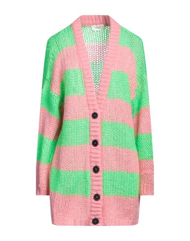 Vicolo Woman Cardigan Pink Size Onesize Acrylic, Polyamide, Mohair Wool