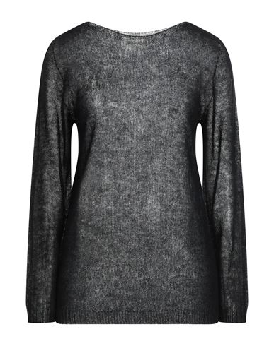 Vicolo Woman Sweater Black Size Onesize Mohair Wool, Polyamide, Wool