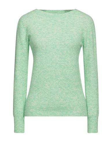 Akemi Woman Sweater Light Green Size 6 Polyamide, Wool, Baby Alpaca Wool, Elastane