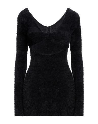Ambush Woman Sweater Black Size S Polyamide, Elastane