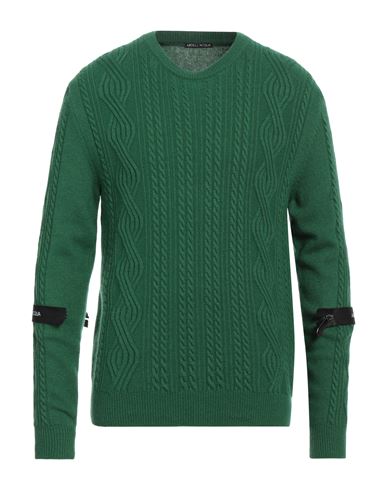Alessandro Dell'acqua Man Sweater Green Size Xl Viscose, Polyamide, Wool, Cashmere
