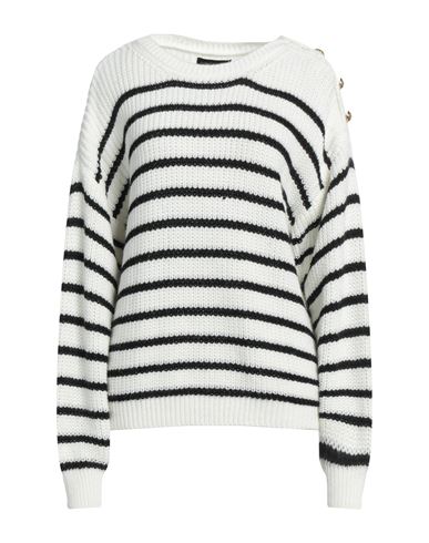 Angela Mele Milano Woman Sweater White Size Onesize Acrylic, Viscose, Wool, Alpaca Wool