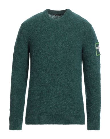 Alessandro Dell'acqua Man Sweater Emerald Green Size M Polyacrylic, Polyamide, Mohair Wool, Wool, El