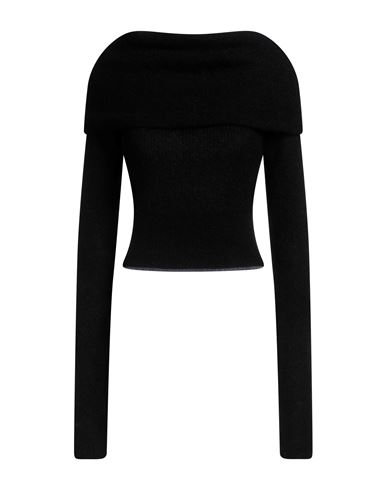 Philosophy Di Lorenzo Serafini Woman Sweater Black Size 8 Polyamide, Mohair Wool, Wool, Elastane