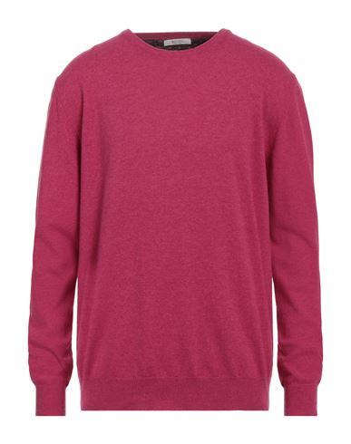Become Man Sweater Magenta Size 44 Cotton