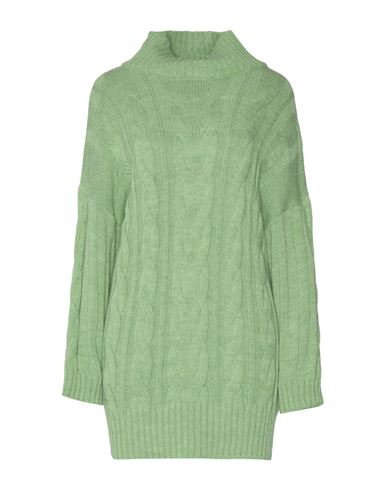 Angela Mele Milano Woman Turtleneck Light Green Size Onesize Acrylic, Viscose, Wool, Alpaca Wool