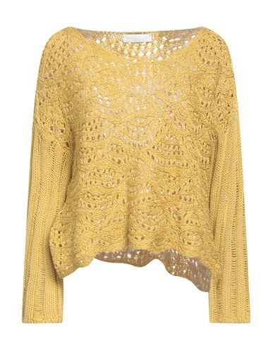 Shop Fabiana Filippi Woman Sweater Ocher Size 8 Cotton In Yellow