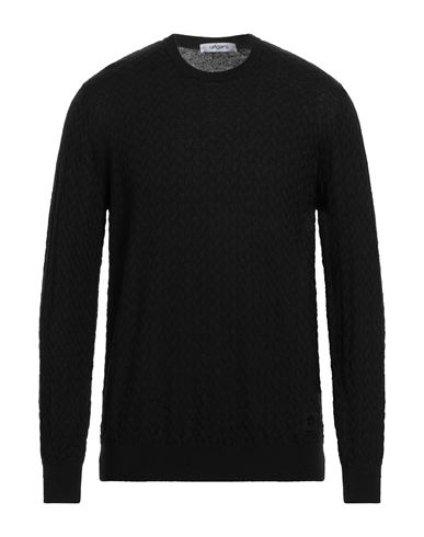 Ungaro Man Sweater Black Size S Merino Wool, Dralon