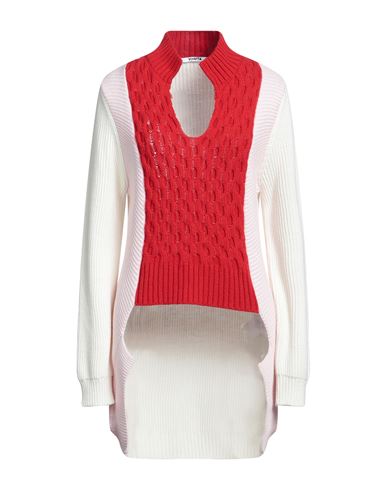 Vivetta Woman Sweater Red Size M Wool, Acrylic