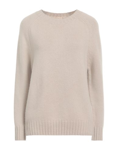Shop Purotatto Woman Sweater Beige Size 6 Cashmere