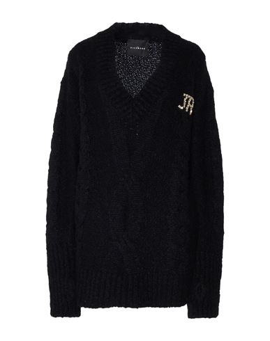 John Richmond Woman Sweater Black Size M Acrylic, Alpaca Wool, Wool, Polyamide