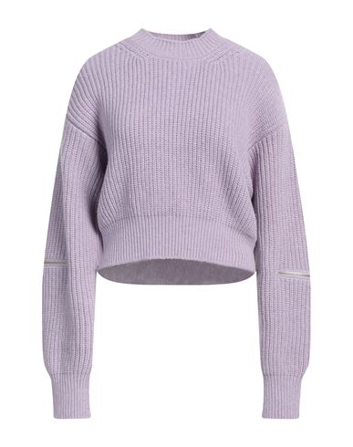 Erika Cavallini Woman Sweater Lilac Size M Wool, Polyamide In Purple