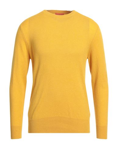 Ballantyne Man Sweater Ocher Size 46 Wool In Yellow