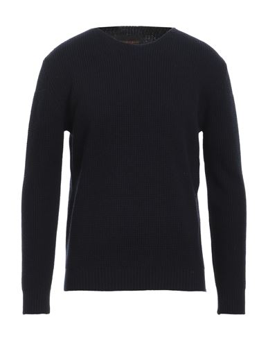 Officina 36 Man Sweater Midnight Blue Size Xxl Wool, Acrylic