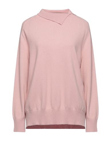 Malo Woman Sweater Pink Size M Merino Wool, Cashmere