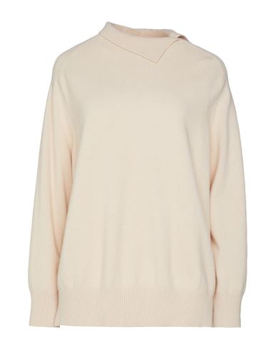 Malo Woman Sweater Beige Size L Merino Wool, Cashmere