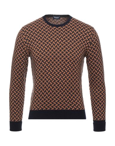 Drumohr Man Sweater Camel Size 36 Cashmere In Nude