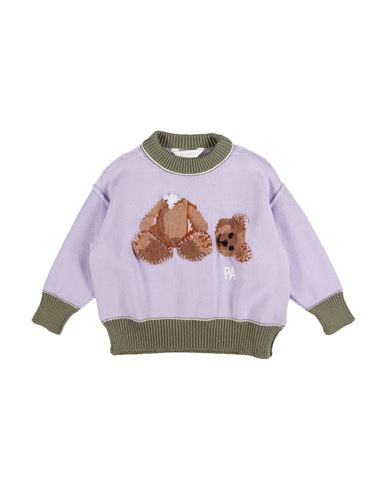 Palm Angels Babies'  Toddler Girl Sweater Lilac Size 6 Virgin Wool In Purple