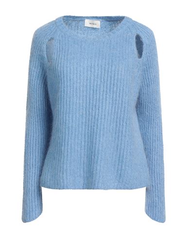 Vicolo Woman Sweater Light Blue Size Onesize Acrylic, Polyamide, Mohair Wool