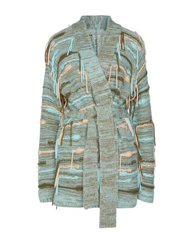 Canessa Woman Cardigan Turquoise Size S Cashmere, Viscose In Blue