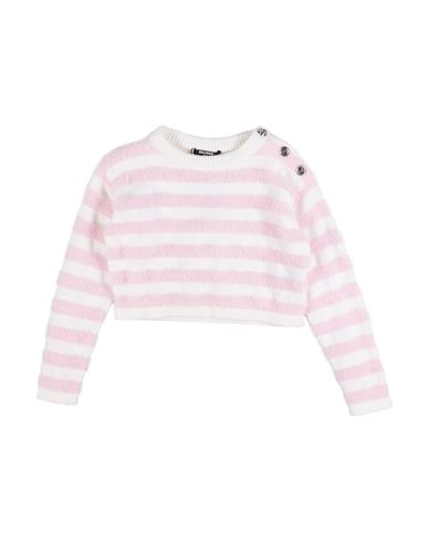 Balmain Babies'  Toddler Girl Sweater Cream Size 6 Wool, Polyamide In White