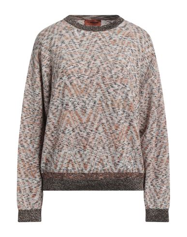 Missoni Woman Sweater Beige Size M Wool, Cupro, Polyester, Polyamide