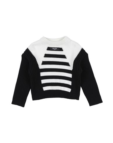 Balmain Babies'  Toddler Girl Sweater White Size 6 Cotton, Cashmere