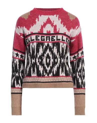 GAELLE PARIS GAËLLE PARIS WOMAN SWEATER FUCHSIA SIZE 1 ACRYLIC, POLYESTER, POLYACRYLIC, WOOL, VISCOSE 