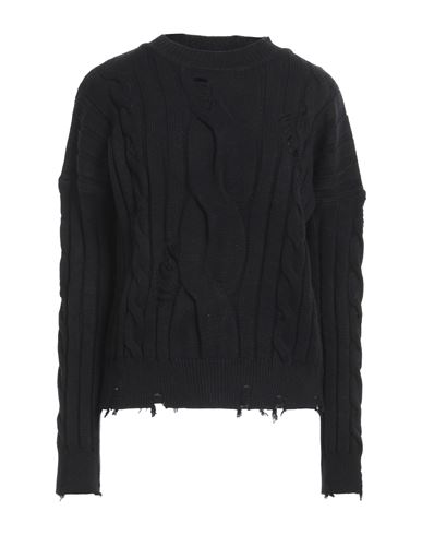 Pinko Woman Sweater Black Size M Viscose, Polyamide, Polyester