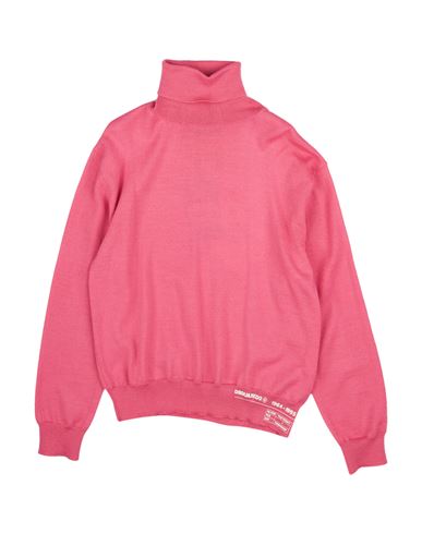Shop Dsquared2 Toddler Boy Turtleneck Pink Size 6 Wool, Acrylic